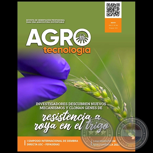 AGROTECNOLOGÍA – REVISTA DIGITAL - MAYO - AÑO 11 - NÚMERO 144 - AÑO 2023 - PARAGUAY